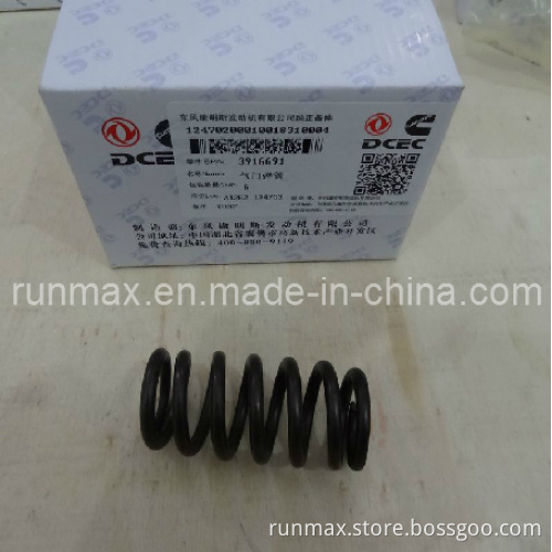 Cummins Part, Cummins Engine Part, Valve Spring, Cummins Part No. 3916691